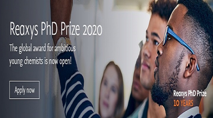 Reaxys PhD Prize 2020 