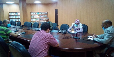 2 اجتماع تنسيقي لجامعة للتحضير لوضع الدروس هب بعد 2020 2021