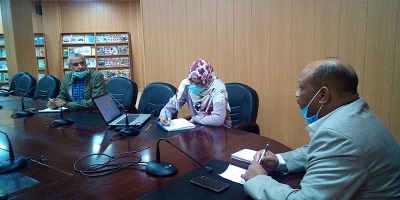 3 اجتماع تنسيقي لجامعة للتحضير لوضع الدروس هب بعد 2020 2021