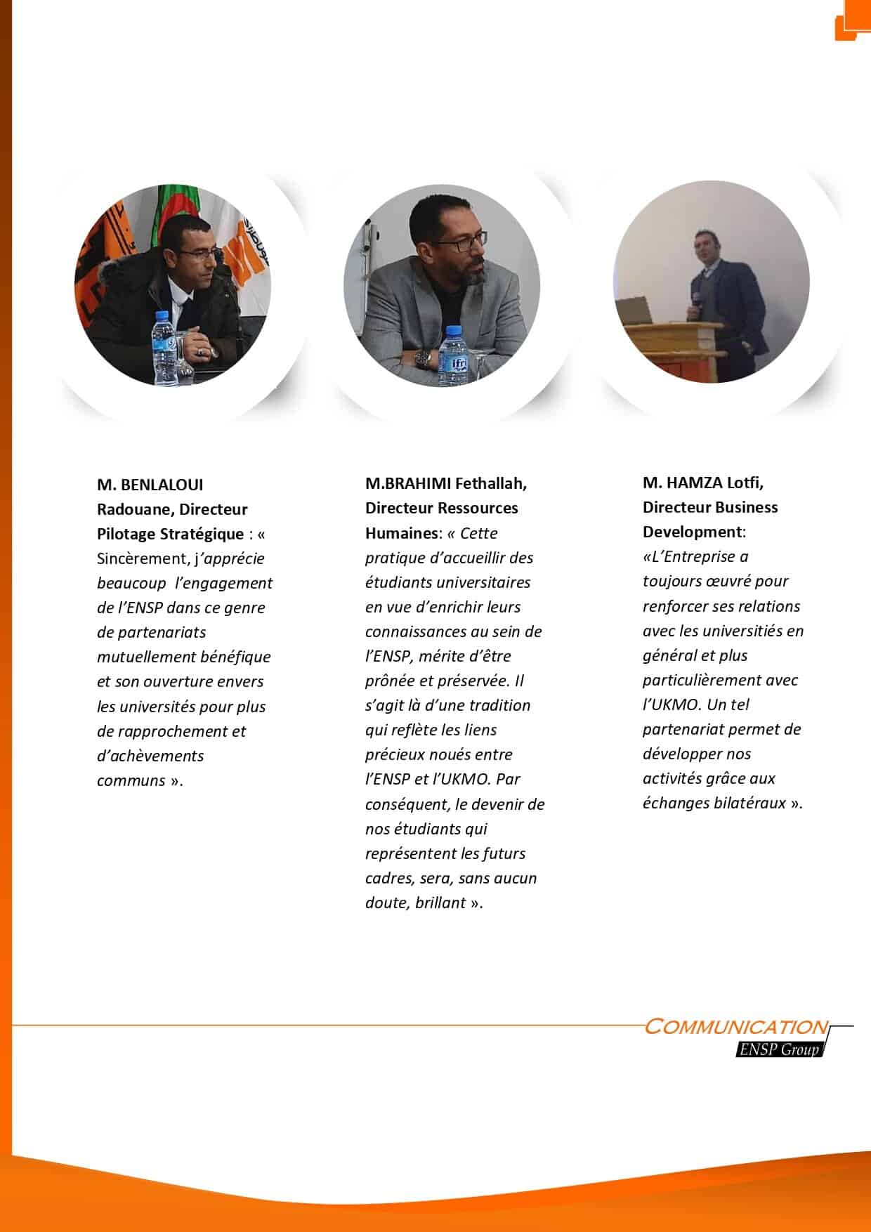 Article Un groupe détudiants de lUKMO en visite à lENSP Janvier 2020 V2 page 0005