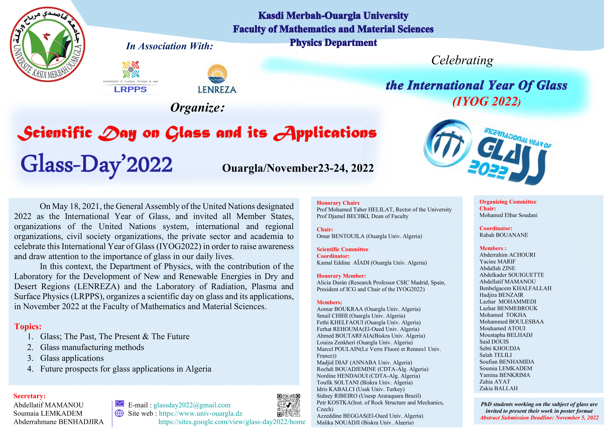 Dépliant GlassDay 1 1