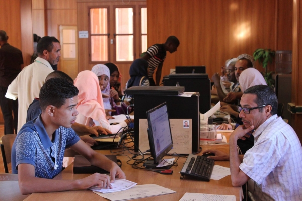 استمرار فعاليات التسجيلات النهائية  لحاملي شهادة البكالوريا  للموسم  الجامعي2017/2018