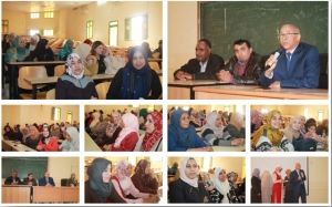 كلية الآداب واللغات بجامعة قاصدي مرباح تحتفل بعيد المرأة