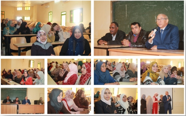 كلية الآداب واللغات بجامعة قاصدي مرباح تحتفل بعيد المرأة