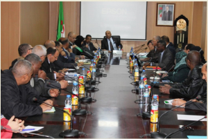 زيارة اللجنة الوزارية للبحث العلمي لجامعة قاصدي مرباح ورقلة