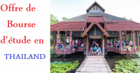 Scholarship offer in Thailand