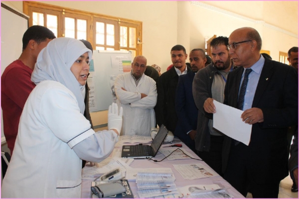 يوم تحسيسي و معرض مفتوح حول داء السكري