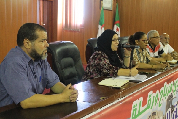 كلية علوم  الطبيعة و الحياة تنظم يوم تحسيسي و توجيهي للطلبة الجدد